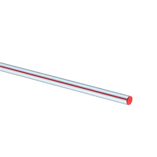 Viega Prestabo cső, kívül horganyzott, 28 x 1,5 mm, acél, 6 fm/szál (piros kupak és csík), (240 m bund)