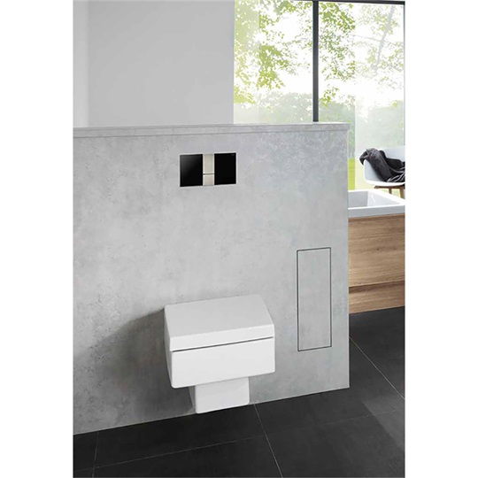 Viega Prevista Pure WC blokk, építési magasság: 820 mm, be- és körbefalazható