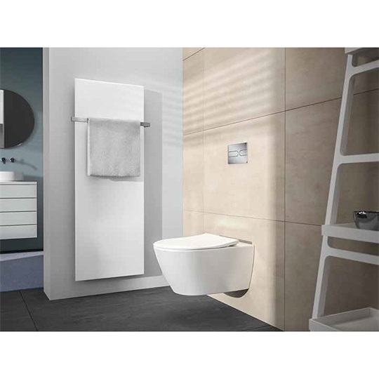 Viega Prevista Dry WC szerelőelem, építési magasság: 1120 mm, fix (330 mm) kerámiamagasság, WC zuhany csatlakozó, WC tar