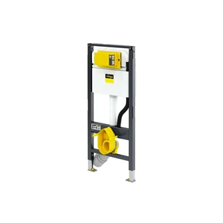 Viega Prevista Dry WC szerelőelem, építési magasság: 1120 mm, fix (330 mm) kerámiamagasság, WC zuhany csatlakozó, WC tar