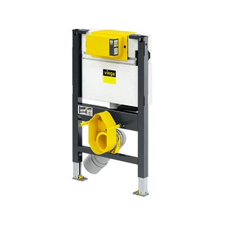Viega Prevista Dry WC szerelőelem, építési magasság: 820 mm, fix (330 mm) kerámiamagasság, zuhany-WC csatlakozó