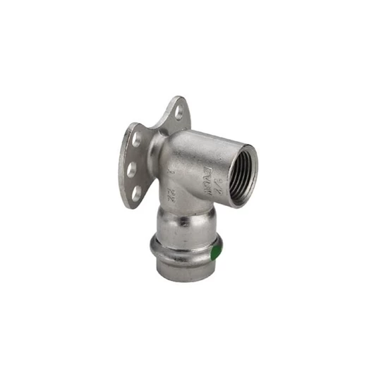 Viega Sanpress Inox falikorong, 18 - 1/2", préselhető, SC-Contur, rm. acél