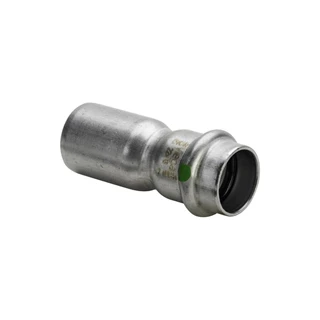 Viega Sanpress Inox szűkítő idom, 22 - 18, préselhető, SC-Contur, rm. acél