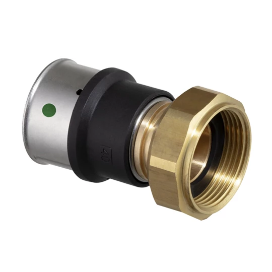 Viega Smartpress félhollandis csatlakozó, 20 - 1/2" BM, préselhető, SC-Contur, vörösöntvény