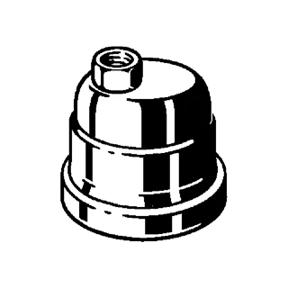 Viega Temponox XL zárókupak, 108,0 - 3/4" BM, préselhető, SC-Contur, rm.acél
