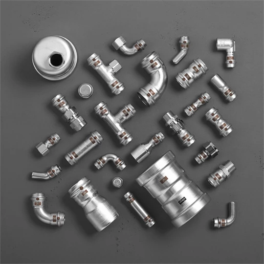 Viega Temponox cső fűtésre-hűtésre-sűr. levegőre, 15 x 1,0 mm, rm.acél (1.4520, AISI 430Ti), 6 fm/szál, 600 fm/köteg