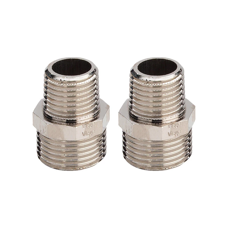 Viega adapterkészlet radiátorhoz, 1/2" - 3/4" KK, krómozott