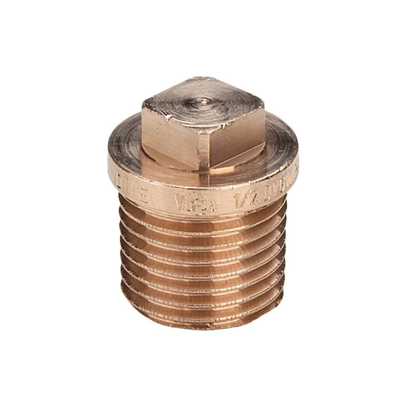 Viega menetes vörösöntvény dugó, 1/2"
