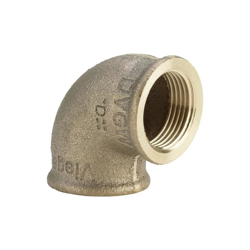 Viega menetes vörösöntvény könyök, 3/8", BB