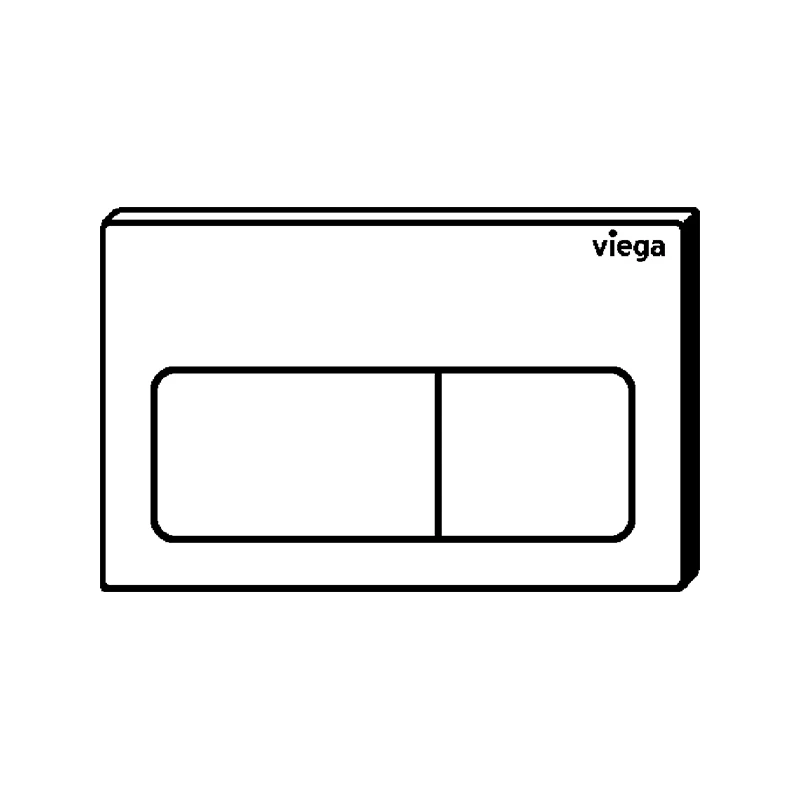 Viega Prevista nyomólap WC-hez, Visign for Life 5, fehér-alpin műanyag