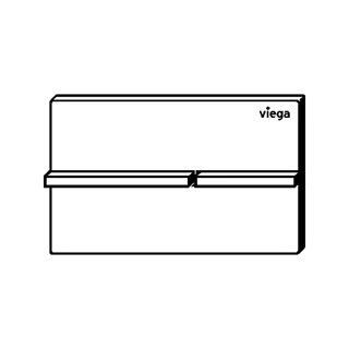 Viega nyomólap WC-hez, Prevista, Visign for More 204 nemesacél antracit