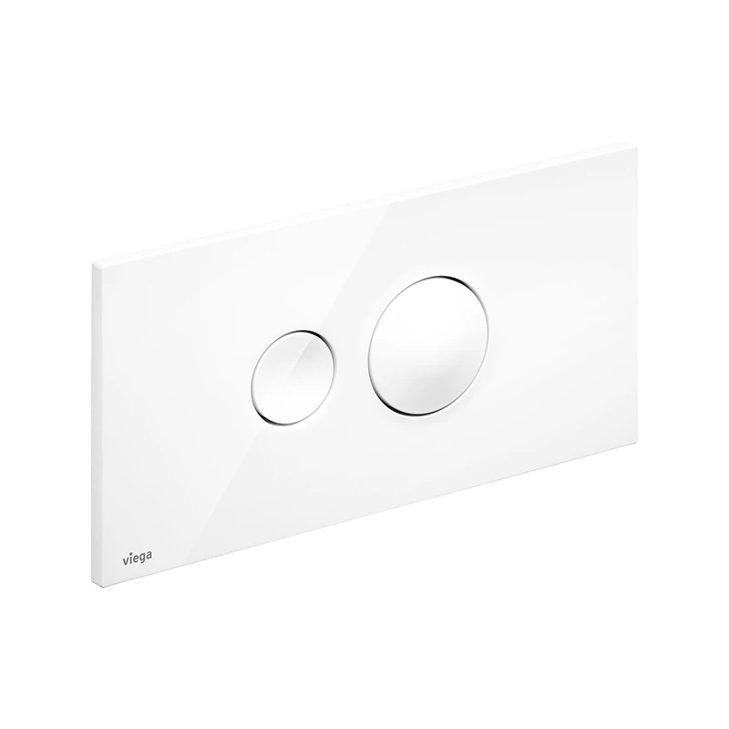 Viega nyomólap WC-hez, Visign for Style 10, fehér-alpin műanyag