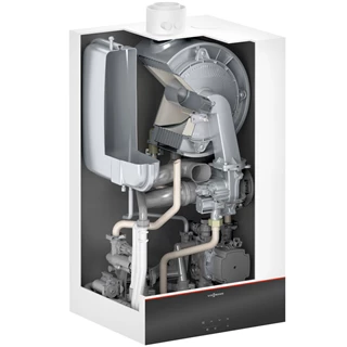 Viessmann Vitodens 100-W S1 3,2-25 kW-os kondenzációs fűtő gázkazán B1HG/7988395 (7988395 + 7272703)