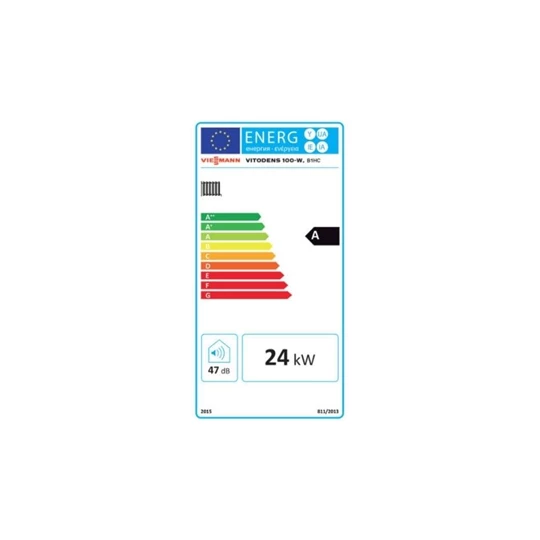 Viessmann Vitodens 100-W Touch 26 kW fali kondenzációs fűtő gázkazán