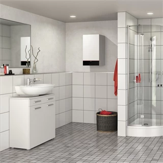 Viessmann Vitodens 111-W S1 25 kW-os kondenzációs gázkazán beépített 46 l-es tárolóval EU-ERP Z020637