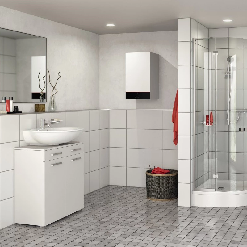 Viessmann Vitodens 111-W S1 32 kW kondenzációs gázkazán beépített 46 l-es tárolóval (Z020638)