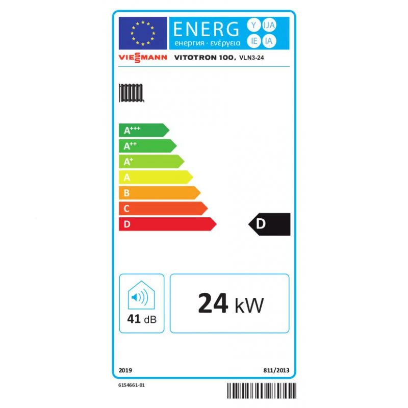Viessmann Vitotron 100 VLN3-24 (24 kW) elektromos kazán állandó kazánvíz hőmérséklettel