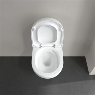 Villeroy&Boch Architectura kerámia fali WC 530*370*355mm, mélyöblítésű, TwistFlush, látható rögzítéssel, fehér felület