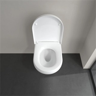 Villeroy&Boch Architectura kerámia fali WC 530*370*355mm, mélyöblítésű, TwistFlush, látható rögzítéssel, fehér felület