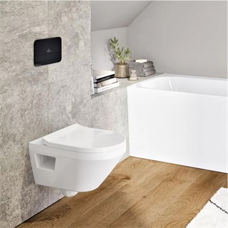 Villeroy&Boch Architectura kerámia fali WC 530*370*355mm, mélyöblítésű, TwistFlush, látható rögz., fehér, Ceramic Plus