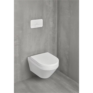 Villeroy&Boch Architectura kombipack fali WC szett, rejtett rögz., TwistFlush, soft close ülőke, fehér