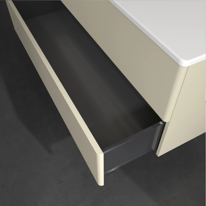 Villeroy Antao alsószekrény 1188 x 504 x 493 mm Silk Grey Matt Lacquer