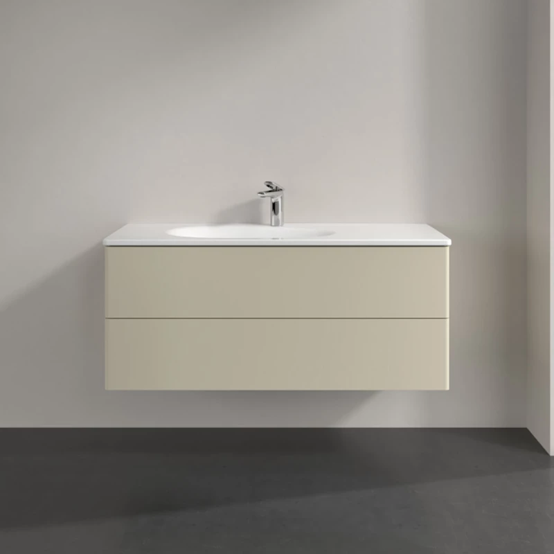 Villeroy Antao alsószekrény 1188 x 504 x 493 mm Silk Grey Matt Lacquer