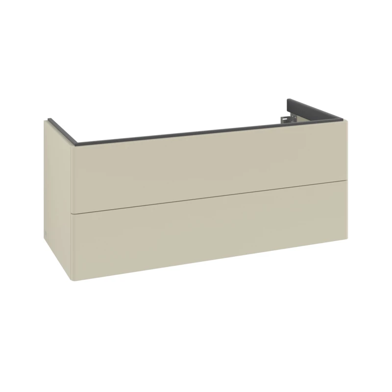 Villeroy Antao alsószekrény 1188 x 504 x 493 mm Silk Grey Matt Lacquer