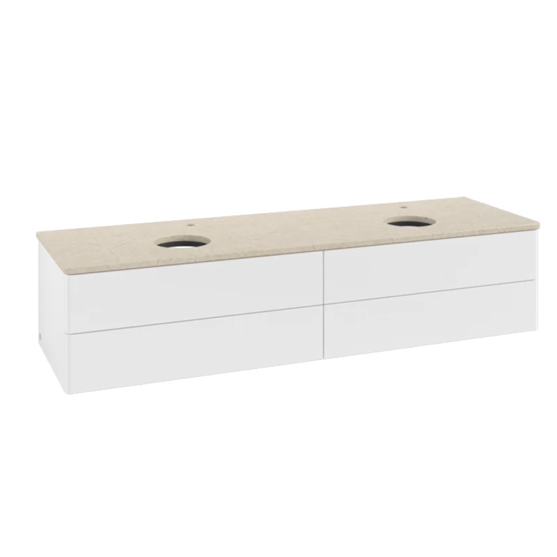 Villeroy Antao alsószekrény 1600 x 360 x 500 mm White Matt Lacquer