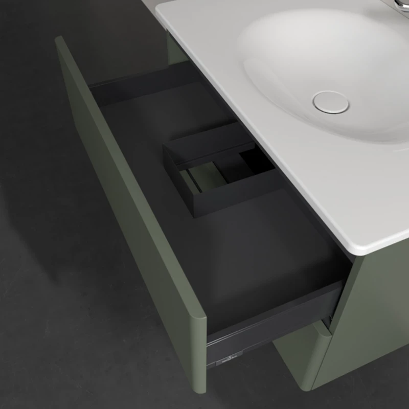 Villeroy Antao alsószekrény 788 x 504 x 788 mm Leaf Green Matt Lacquer