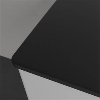 Villeroy Antao beépíthető mosdó 1000 x 500 mm Pure Black CeramicPlus