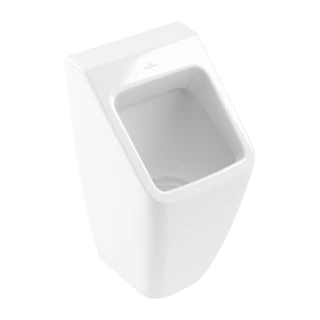 Villeroy Architectura Elszívó rendszerű piszoár 325 x 680 x 355 mm célzójel, Négyszög, rejtett vízbekötés fehér Alpin