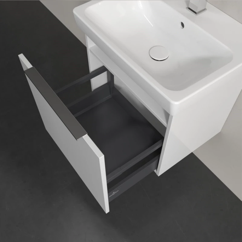 Villeroy Architectura alsószekrény, 1 kihúzható fiók, 500 x 470 x 415 mm, fehér