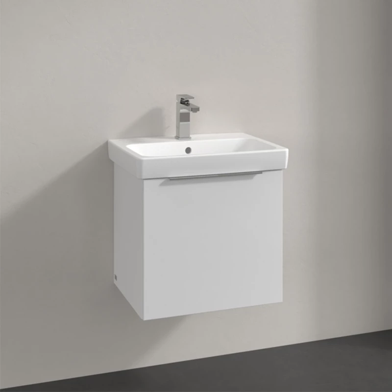 Villeroy Architectura alsószekrény, 1 kihúzható fiók, 500 x 470 x 415 mm, fehér