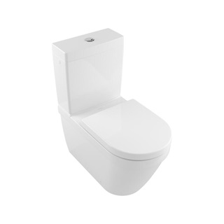 Villeroy Architectura gyűrű nélküli monoblokkos WC, mélyöblítésű