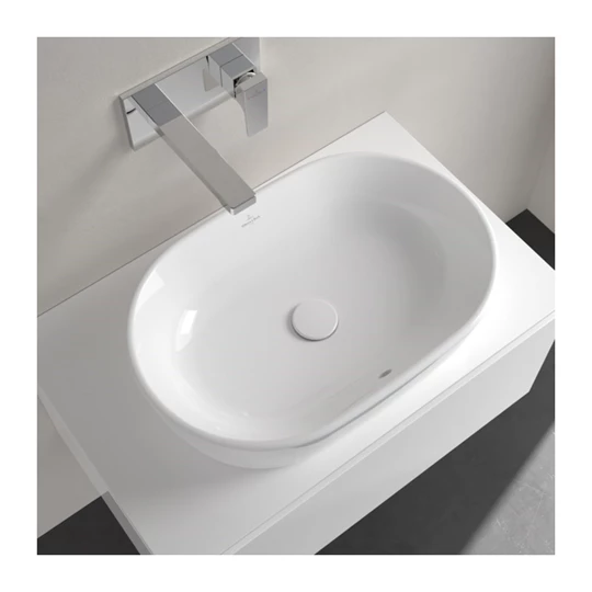 Villeroy Architectura pultra helyezhető mosdótál 60x40 cm ovális, fehér