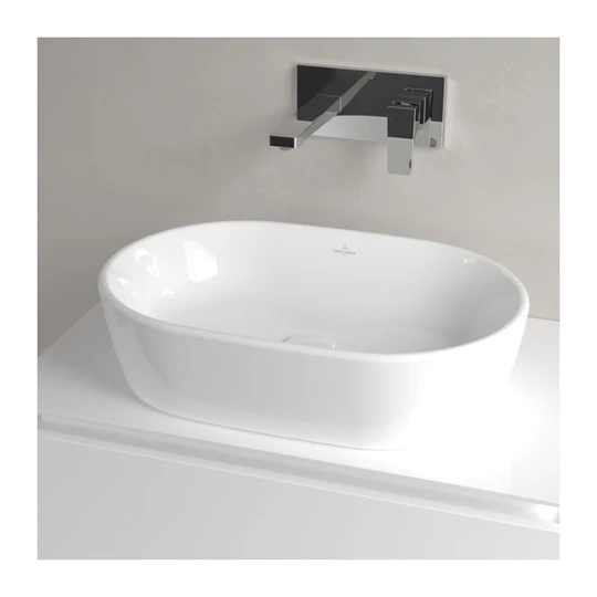 Villeroy Architectura pultra helyezhető mosdótál 60x40 cm ovális, fehér