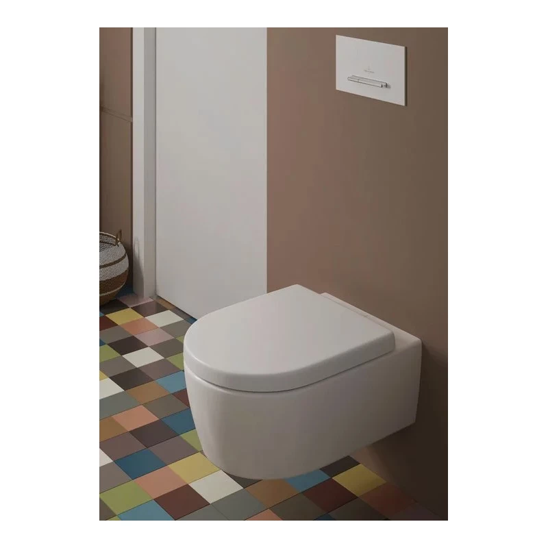 Villeroy Avento fali kombipack WC csésze mélyöblítésű DirectFlush 9M77CI SC+QR