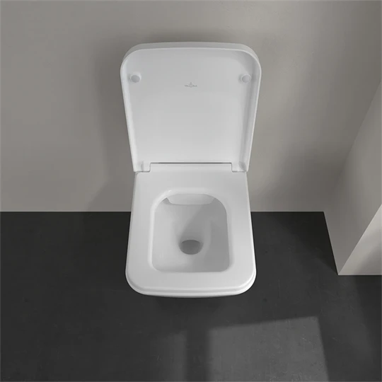 Villeroy Finion mélyöblítésű fali wc, DirectFlush, suprafix 3.0 rögzítőkészlettel, Ceramic Plus R1 bevonattal