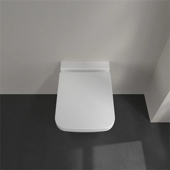 Villeroy Finion mélyöblítésű fali wc, DirectFlush, suprafix 3.0 rögzítőkészlettel, Ceramic Plus R1 bevonattal