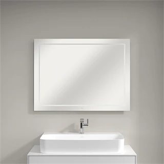 Villeroy Finion tükör Led-világítással, 1000x750x45 mm világítással