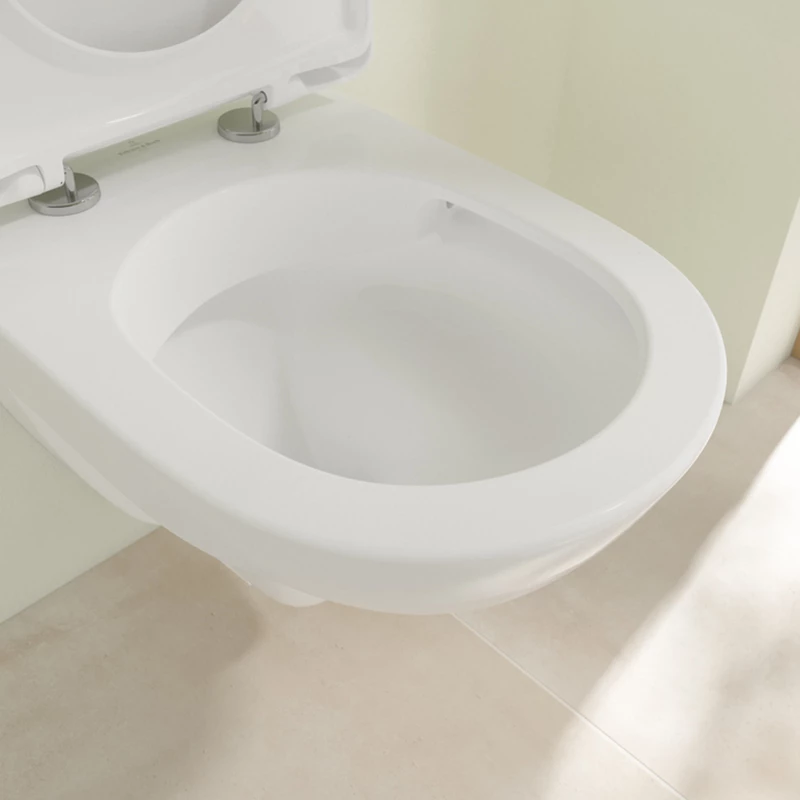 Villeroy O.Novo kompakt kombipack wc csésze ülő gyűrű nélkül,mélyöblítésű,Soft Close ülőke,360x490 mm