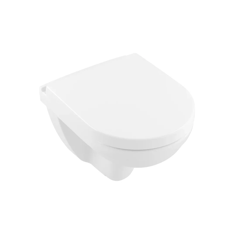 Villeroy O.Novo kompakt kombipack wc csésze ülő gyűrű nélkül,mélyöblítésű,Soft Close ülőke,360x490 mm