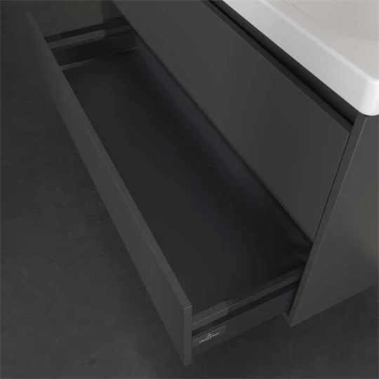 Villeroy Skyla alsószekrény 1172 x 596 x 439 mm Graphite