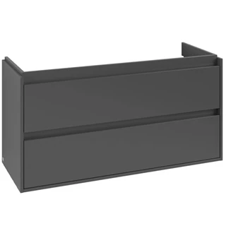 Villeroy Skyla alsószekrény 1172 x 596 x 439 mm Graphite