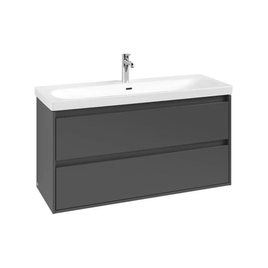 Villeroy Skyla alsószekrény 1172 x 596 x 439 mm Graphite