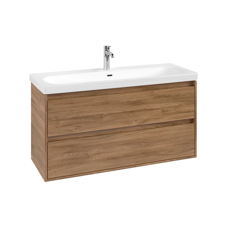 Villeroy Skyla alsószekrény 1172 x 596 x 439 mm Oak Kansas