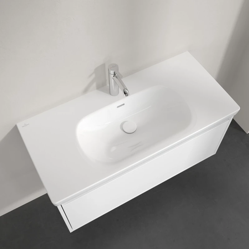 Villeroy Skyla beépíthető mosdó 1000 x 460 mm fehér alpin