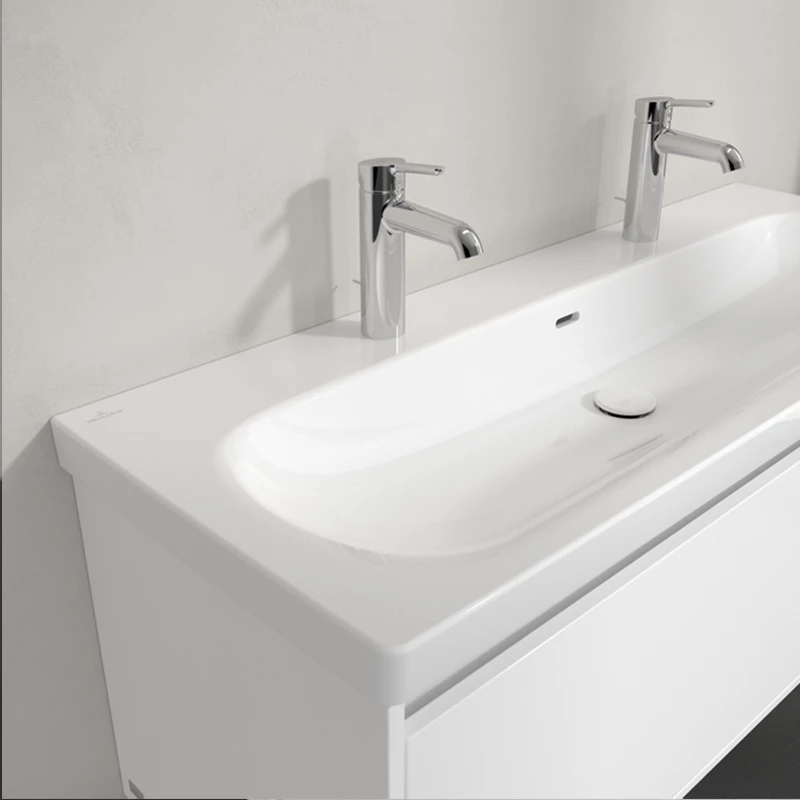 Villeroy Skyla beépíthető mosdó 1200 x 460 mm fehér alpin