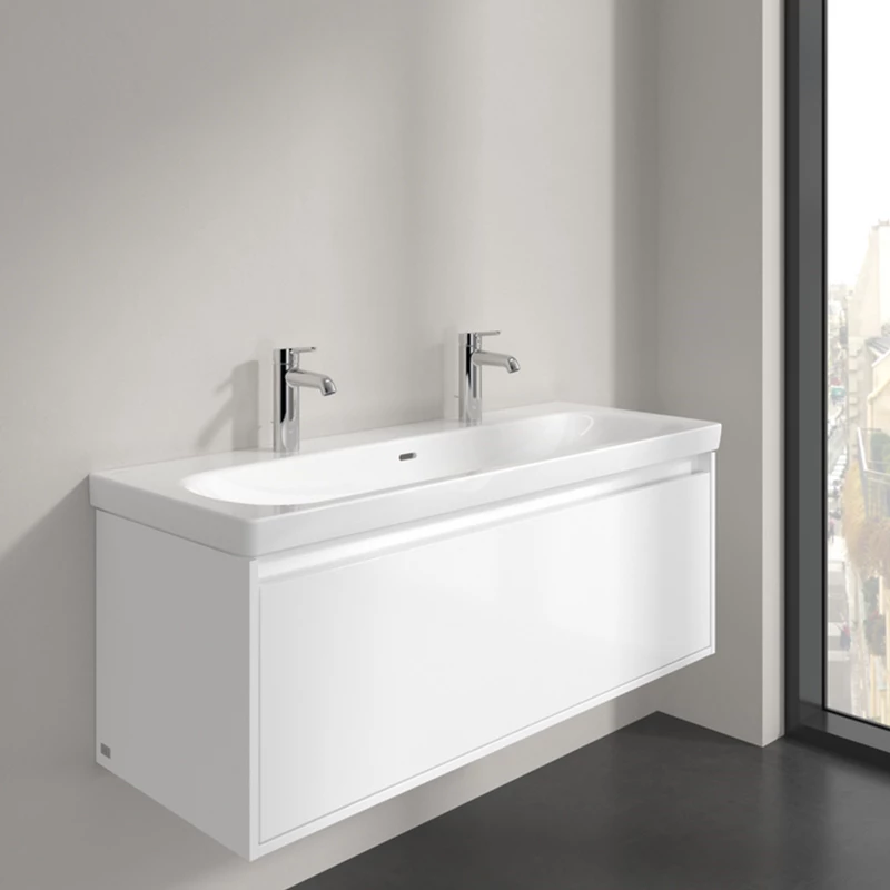 Villeroy Skyla beépíthető mosdó 1200 x 460 mm fehér alpin